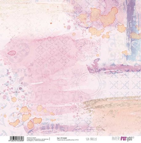 Papers For You Sea Breeze Canvas Scrap Pack (8pcs) (PFY-3385) (DISCONTINUED)