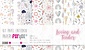 Loving and Tender Canvas Scrap Pack (8pcs) (PFY-4207) (DISCONTINUED)
