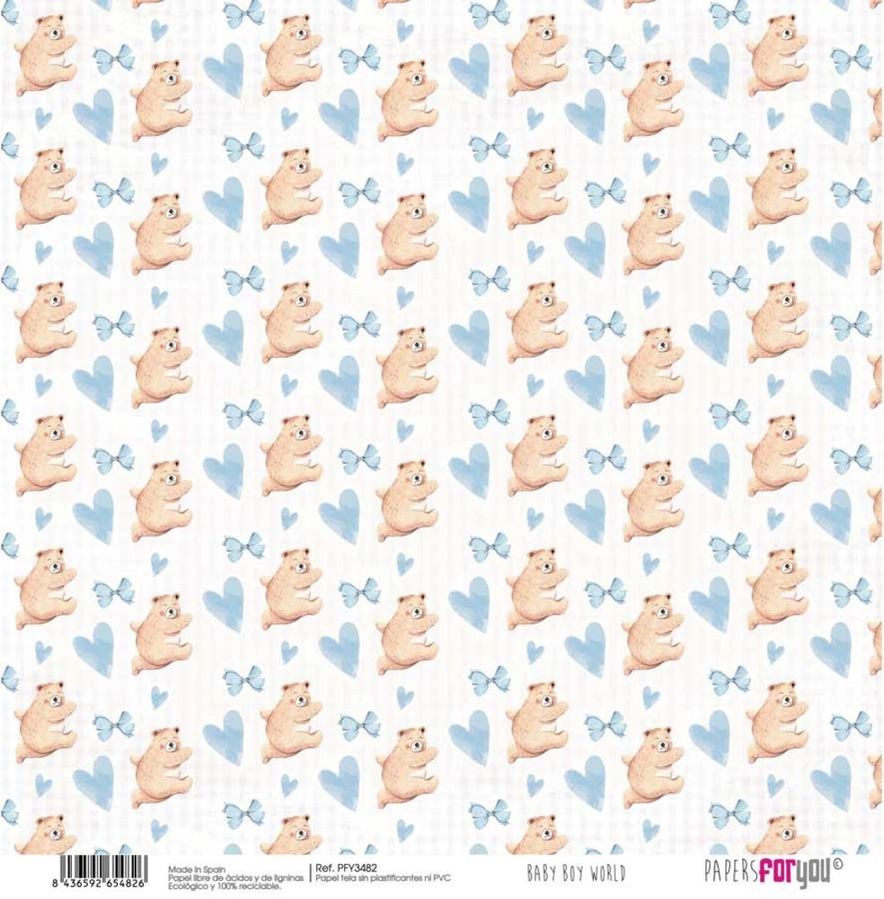 Papers For You Baby Boy World Canvas Scrap Pack (8pcs) (PFY-3481) (DISCONTINUED) Papers For You Baby Boy World Canvas Scrap Pack (8pcs) (PFY-3481) (DISCONTINUED)