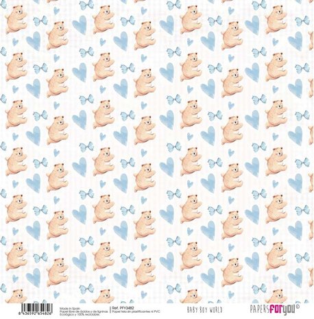 Papers For You Baby Boy World Canvas Scrap Pack (8pcs) (PFY-3481) (DISCONTINUED) Papers For You Baby Boy World Canvas Scrap Pack (8pcs) (PFY-3481) (DISCONTINUED)