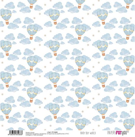Papers For You Baby Boy World Canvas Scrap Pack (8pcs) (PFY-3481) (DISCONTINUED) Papers For You Baby Boy World Canvas Scrap Pack (8pcs) (PFY-3481) (DISCONTINUED)