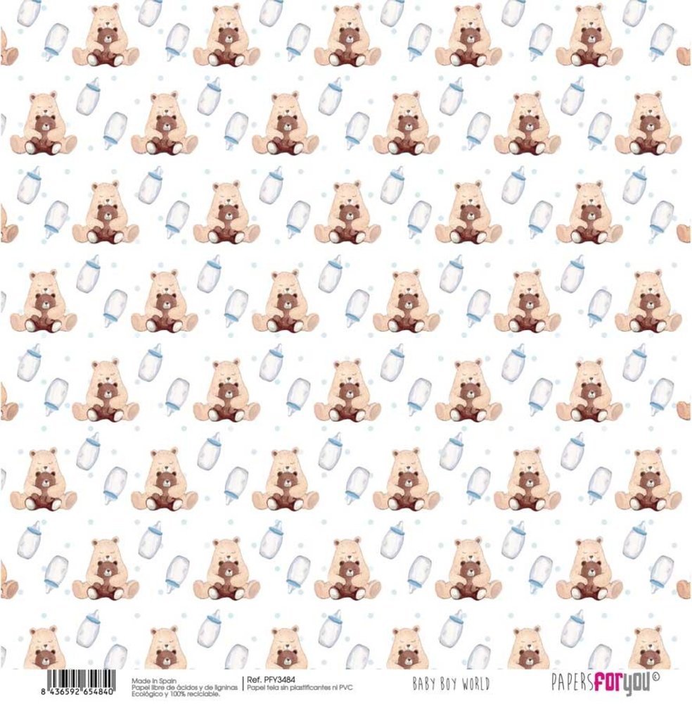 Papers For You Baby Boy World Canvas Scrap Pack (8pcs) (PFY-3481) (DISCONTINUED) Papers For You Baby Boy World Canvas Scrap Pack (8pcs) (PFY-3481) (DISCONTINUED)