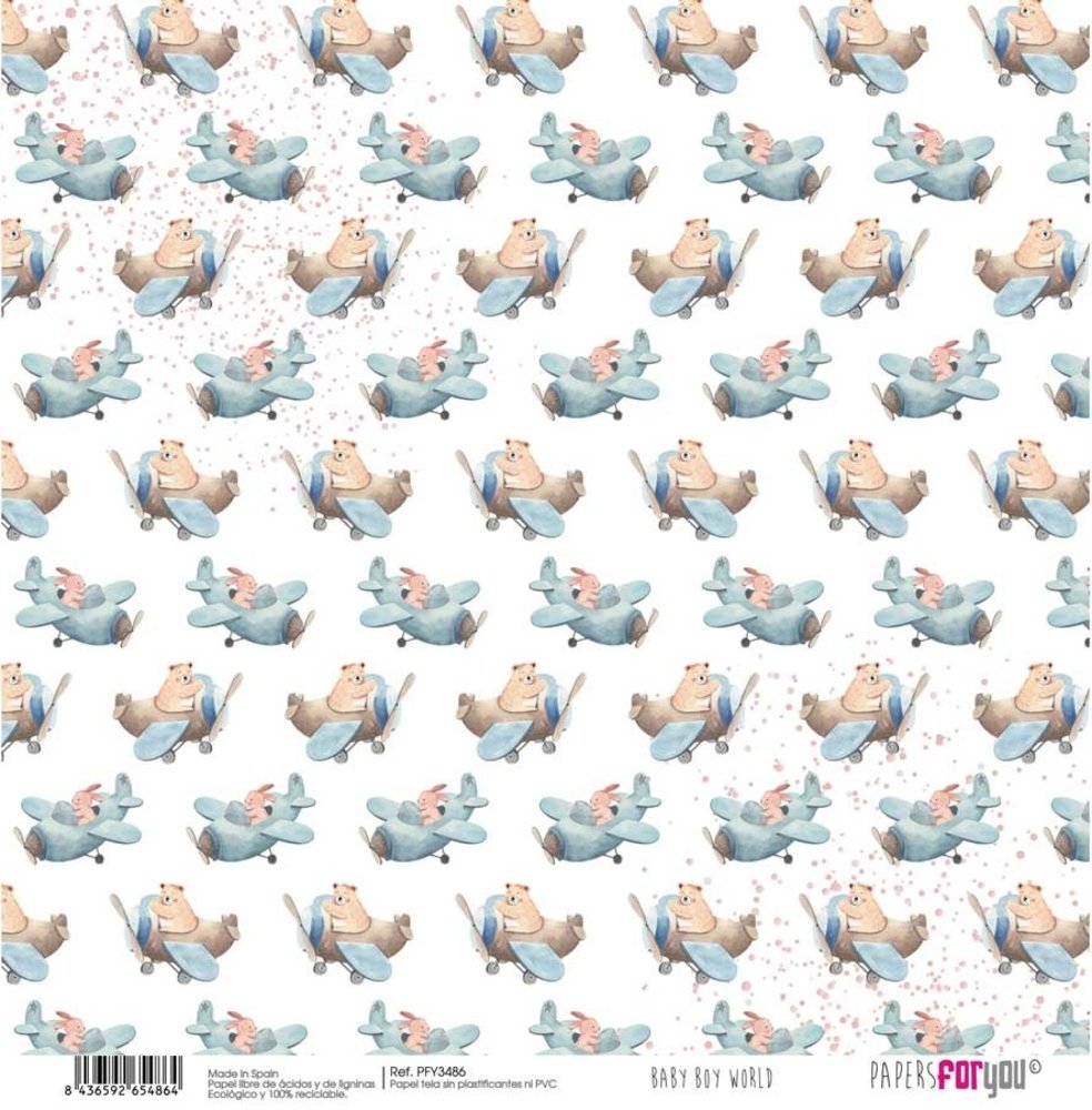 Papers For You Baby Boy World Canvas Scrap Pack (8pcs) (PFY-3481) (DISCONTINUED) Papers For You Baby Boy World Canvas Scrap Pack (8pcs) (PFY-3481) (DISCONTINUED)