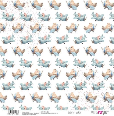 Papers For You Baby Boy World Canvas Scrap Pack (8pcs) (PFY-3481) (DISCONTINUED) Papers For You Baby Boy World Canvas Scrap Pack (8pcs) (PFY-3481) (DISCONTINUED)