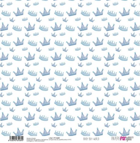 Papers For You Baby Boy World Canvas Scrap Pack (8pcs) (PFY-3481) (DISCONTINUED) Papers For You Baby Boy World Canvas Scrap Pack (8pcs) (PFY-3481) (DISCONTINUED)