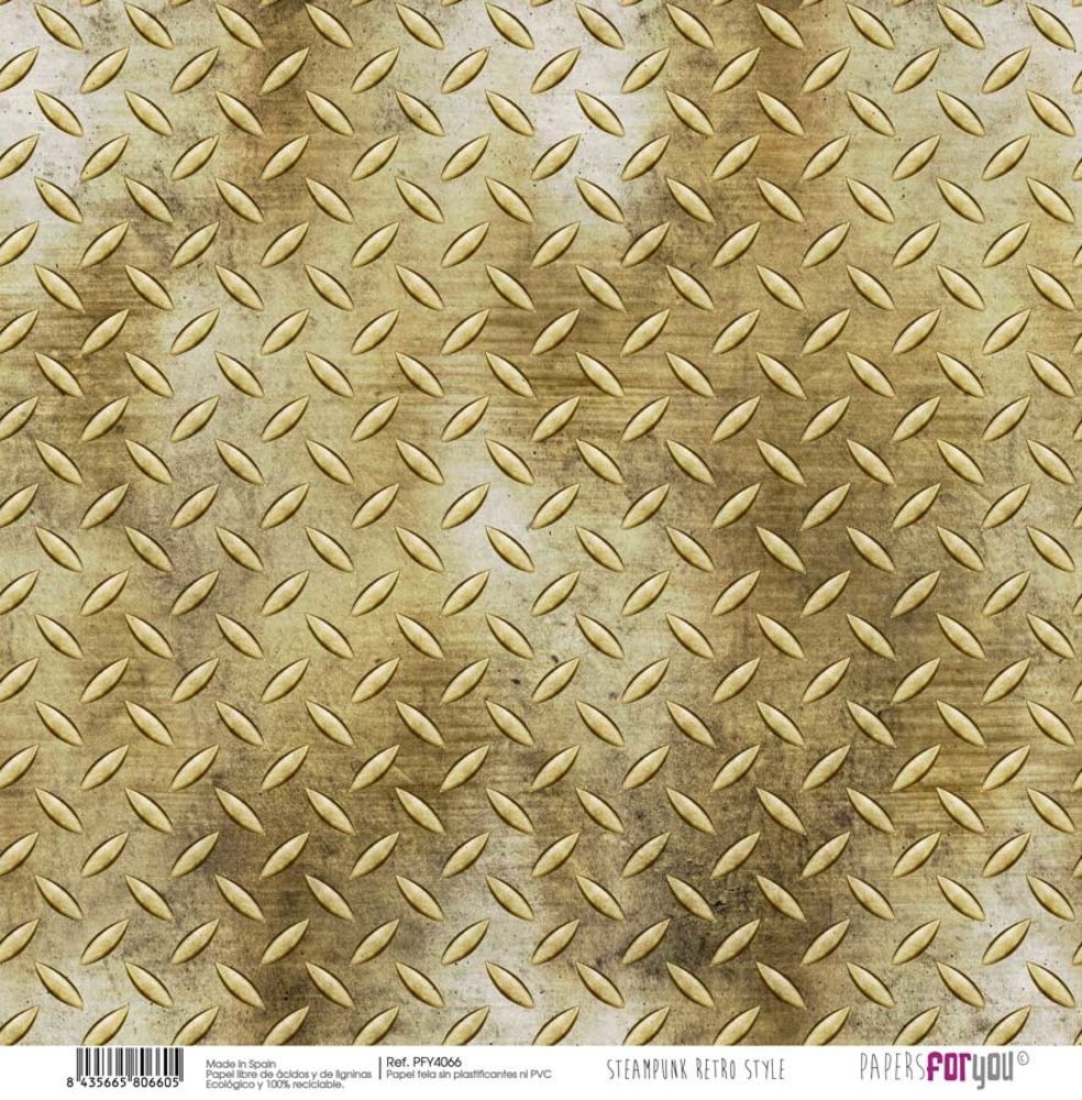 Papers For You Steampunk Retro Style Canvas Scrap Pack (8pcs) (PFY-4058) (DISCONTINUED) Papers For You Steampunk Retro Style Canvas Scrap Pack (8pcs) (PFY-4058) (DISCONTINUED)