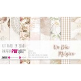 Papers For You Ninas Un Dia Magico Canvas Scrap Pack (8pcs) (PFY-3634) (DISCONTINUED)