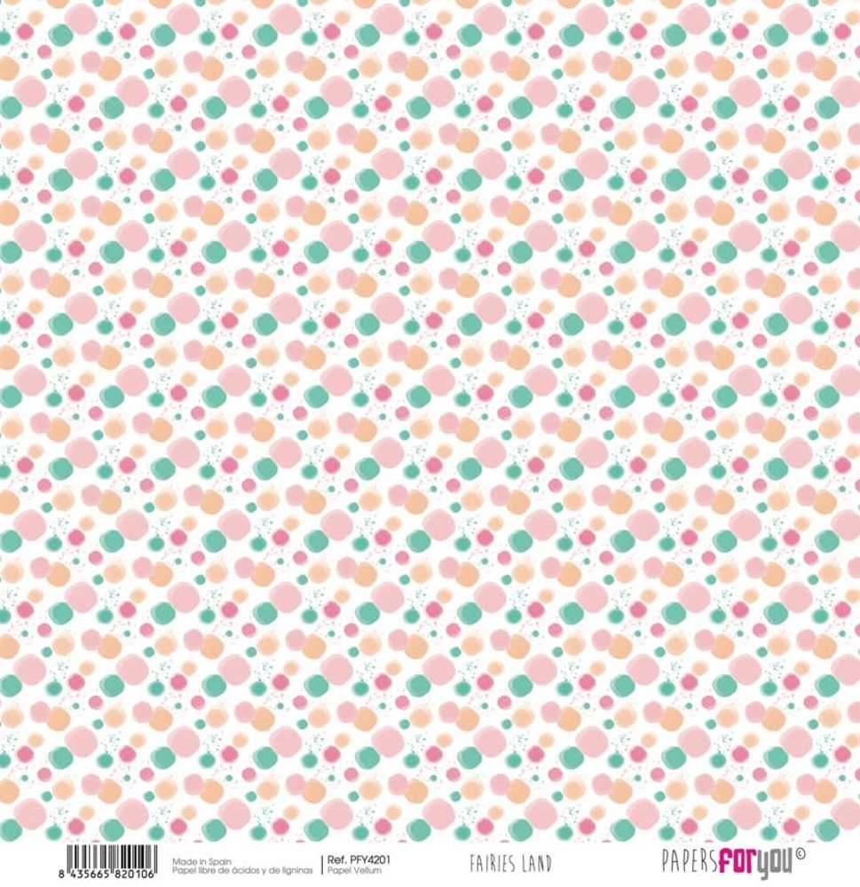 Papers For You Fairies Land Vellum Paper Pack (6pcs) (PFY-4200) (DISCONTINUED)