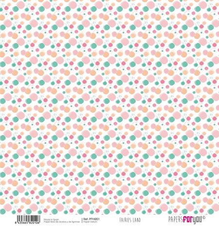 Papers For You Fairies Land Vellum Paper Pack (6pcs) (PFY-4200) (DISCONTINUED)