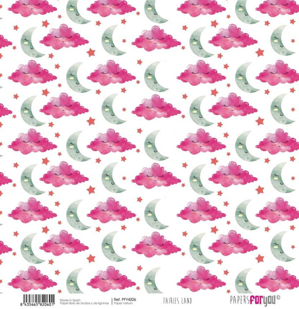 Papers For You Fairies Land Vellum Paper Pack (6pcs) (PFY-4200) (DISCONTINUED) Papers For You Fairies Land Vellum Paper Pack (6pcs) (PFY-4200) (DISCONTINUED)