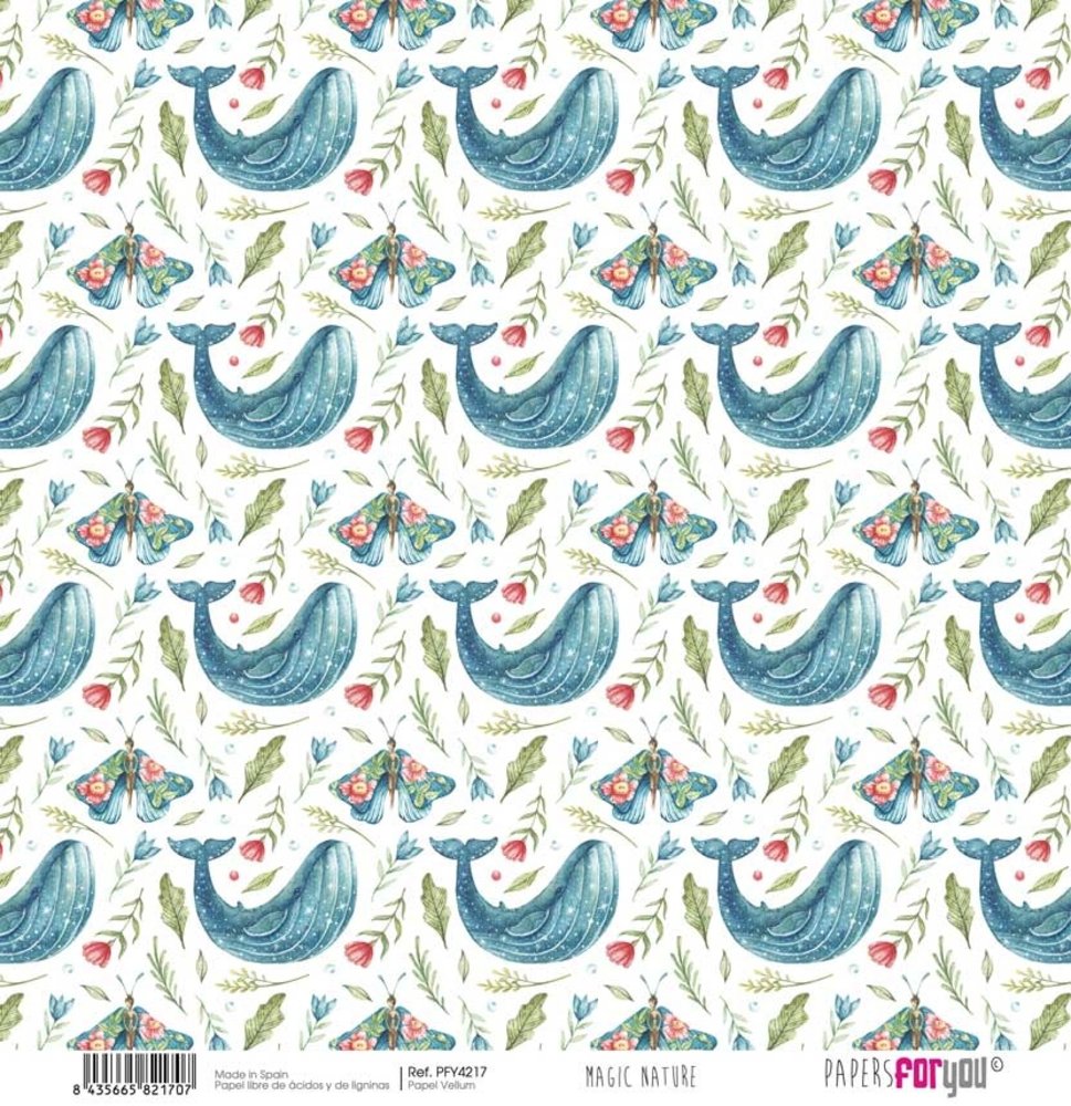 Papers For You Magic Nature Vellum Paper Pack (6pcs) (PFY-4216) (DISCONTINUED) Papers For You Magic Nature Vellum Paper Pack (6pcs) (PFY-4216) (DISCONTINUED)