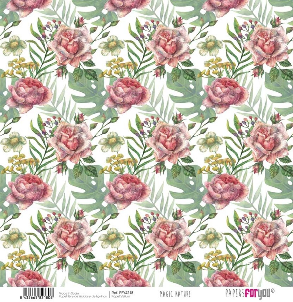 Papers For You Magic Nature Vellum Paper Pack (6pcs) (PFY-4216) (DISCONTINUED) Papers For You Magic Nature Vellum Paper Pack (6pcs) (PFY-4216) (DISCONTINUED)