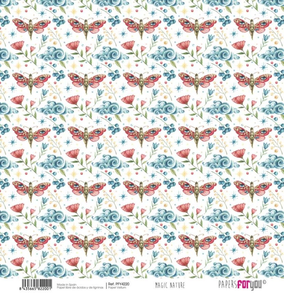 Papers For You Magic Nature Vellum Paper Pack (6pcs) (PFY-4216) (DISCONTINUED) Papers For You Magic Nature Vellum Paper Pack (6pcs) (PFY-4216) (DISCONTINUED)