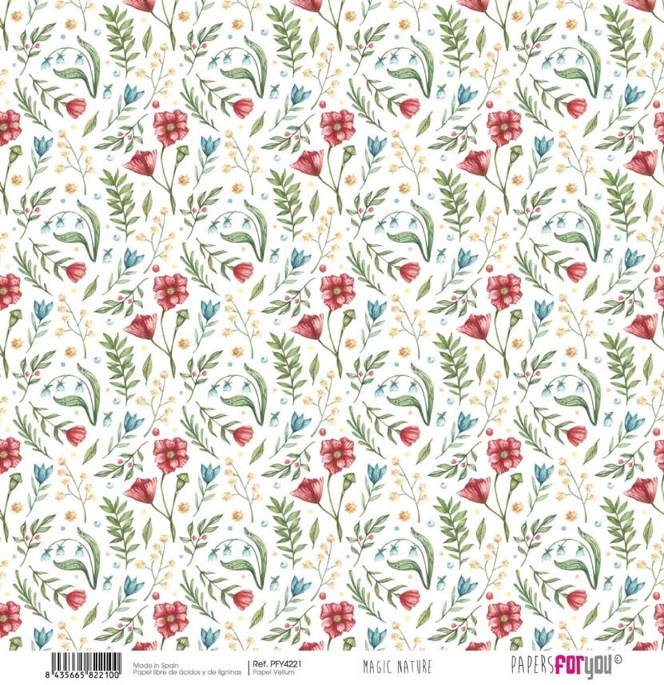 Papers For You Magic Nature Vellum Paper Pack (6pcs) (PFY-4216) (DISCONTINUED) Papers For You Magic Nature Vellum Paper Pack (6pcs) (PFY-4216) (DISCONTINUED)