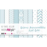 Papers For You Basicos Imprescindibles Azul Bebe Vellum Paper Pack (10pcs) (PFY-3896) (DISCONTINUED)