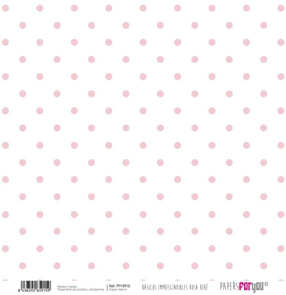 Papers For You Basicos Imprescindibles Rosa Bebe Vellum Paper Pack (10pcs) (PFY-3907) (DISCONTINUED) Papers For You Basicos Imprescindibles Rosa Bebe Vellum Paper Pack (10pcs) (PFY-3907) (DISCONTINUED)