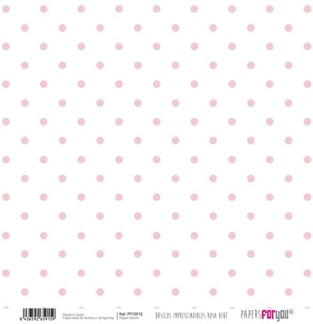 Papers For You Basicos Imprescindibles Rosa Bebe Vellum Paper Pack (10pcs) (PFY-3907) (DISCONTINUED) Papers For You Basicos Imprescindibles Rosa Bebe Vellum Paper Pack (10pcs) (PFY-3907) (DISCONTINUED)