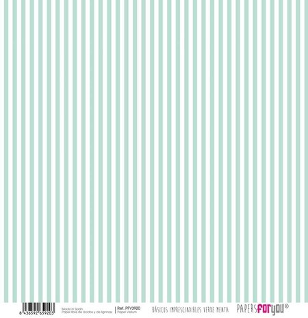 Papers For You Basicos Imprescindibles Verde Menta Vellum Paper Pack (10pcs) (PFY-3918) (DISCONTINUED) Papers For You Basicos Imprescindibles Verde Menta Vellum Paper Pack (10pcs) (PFY-3918) (DISCONTINUED)