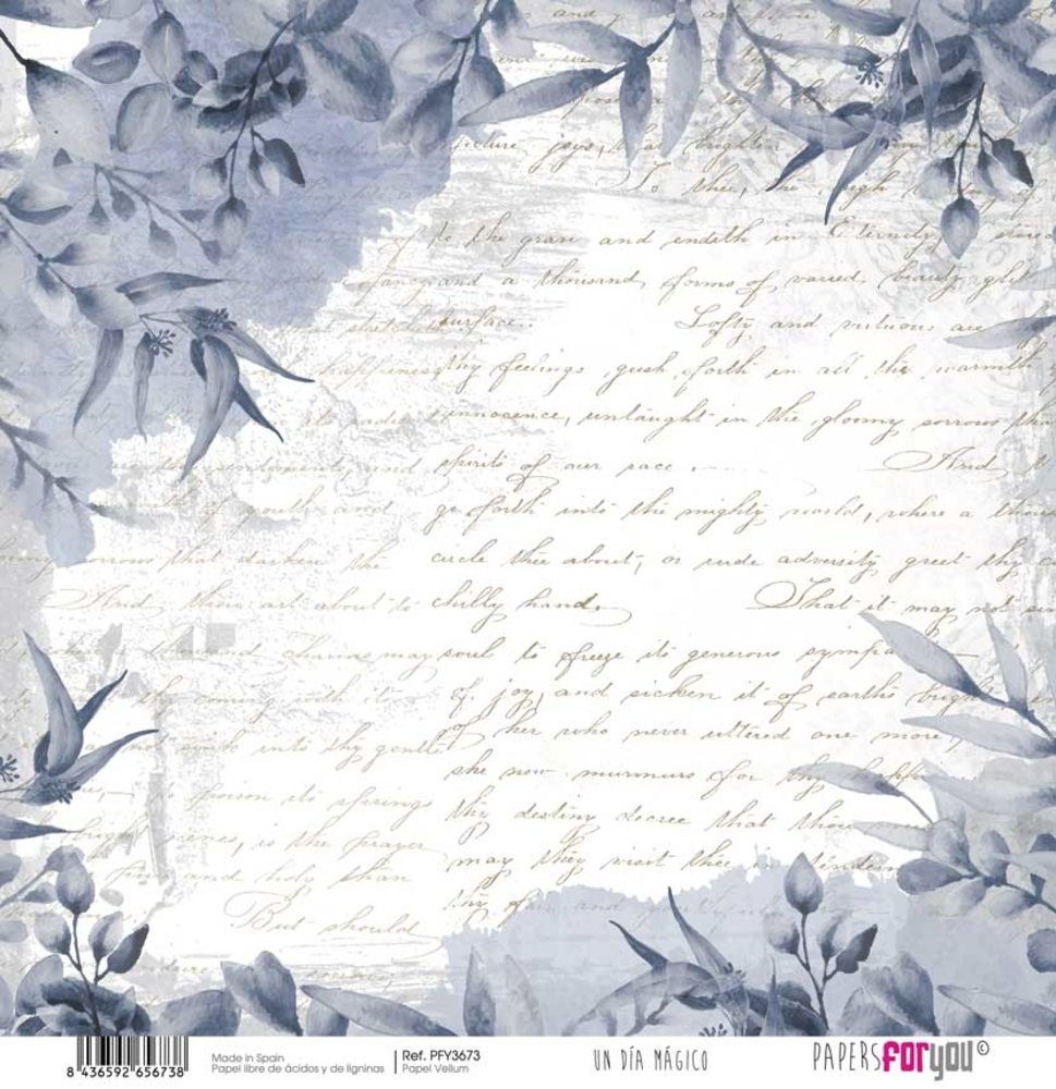 Papers For You Ninos Un Dia Magico Vellum Paper Pack (6pcs) (PFY-3669) (DISCONTINUED)