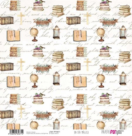 Papers For You Ninos Un Dia Magico Vellum Paper Pack (6pcs) (PFY-3669) (DISCONTINUED)