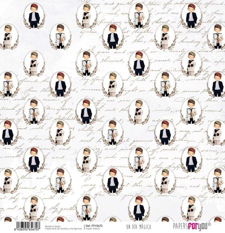 Papers For You Ninos Un Dia Magico Vellum Paper Pack (6pcs) (PFY-3669) (DISCONTINUED)