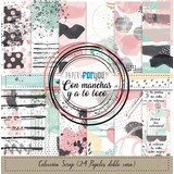 Papers For You Con Manchas Y A Lo Loco Mini Scrap Paper Pack (24pcs) (PFY-3035) (DISCONTINUED)