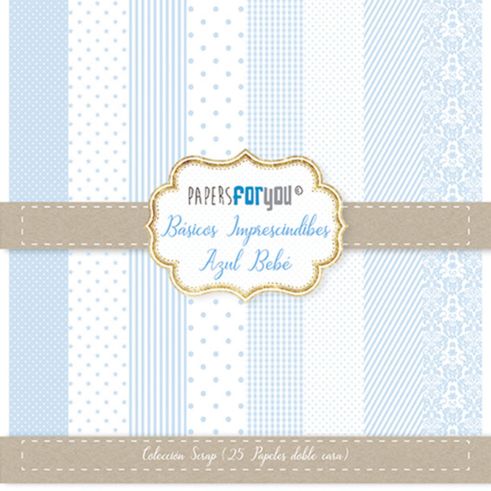 Papers For You Basicos Imprescindibles Azul Bebe Mini Scrap Paper Pack (25pcs) (PFY-1584) (DISCONTINUED) Papers For You Basicos Imprescindibles Azul Bebe Mini Scrap Paper Pack (25pcs) (PFY-1584) (DISCONTINUED)