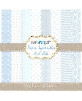 Papers For You Basicos Imprescindibles Azul Bebe Mini Scrap Paper Pack (25pcs) (PFY-1584) (DISCONTINUED) Papers For You Basicos Imprescindibles Azul Bebe Mini Scrap Paper Pack (25pcs) (PFY-1584) (DISCONTINUED)
