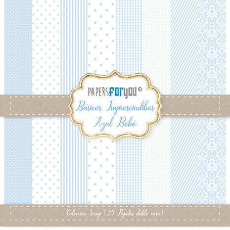 Papers For You Basicos Imprescindibles Azul Bebe Mini Scrap Paper Pack (25pcs) (PFY-1584) (DISCONTINUED) Papers For You Basicos Imprescindibles Azul Bebe Mini Scrap Paper Pack (25pcs) (PFY-1584) (DISCONTINUED)