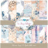 Papers For You Sea Breeze Mini Scrap Paper Pack (24pcs) (PFY-3970) (DISCONTINUED)