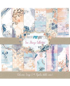 Papers For You Sea Breeze Mini Scrap Paper Pack (24pcs) (PFY-3970) (DISCONTINUED)