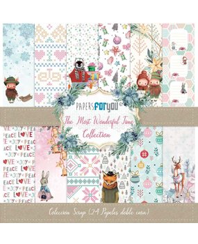 Papers For You The Most Wonderful Time Mini Scrap Paper Pack (24pcs) (PFY-3278) (DISCONTINUED)