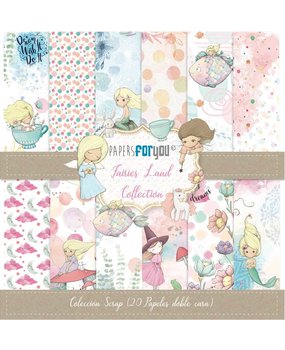 Papers For You Fairies Land Mini Scrap Paper Pack (20pcs) (PFY-4136) (DISCONTINUED)