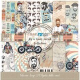 Papers For You It`s a Man`s World Mini Scrap Paper Pack (24pcs) (PFY-3043) (DISCONTINUED)