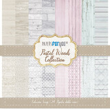 Papers For You Pastel Woods Mini Scrap Paper Pack (24pcs) (PFY-1581) (DISCONTINUED)