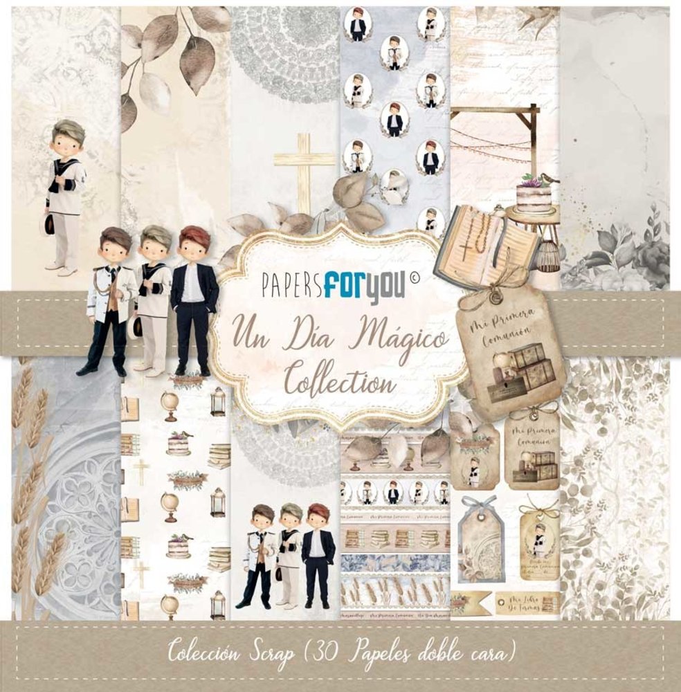 Papers For You Ninos Un Dia Magico Mini Scrap Paper Pack (30pcs) (PFY-3633) (DISCONTINUED)
