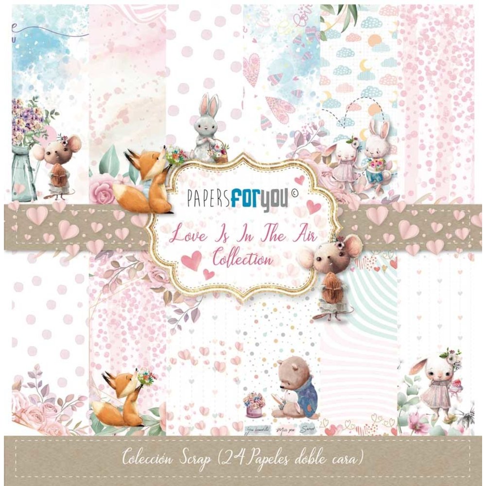 Love Is In The Air Mini Scrap Paper Pack (24pcs) (PFY-3047 ...