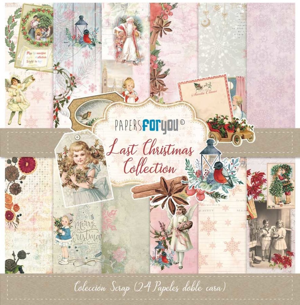 Papers For You Last Christmas Mini Scrap Paper Pack (24pcs) (PFY-3113) (DISCONTINUED) Papers For You Last Christmas Mini Scrap Paper Pack (24pcs) (PFY-3113) (DISCONTINUED)