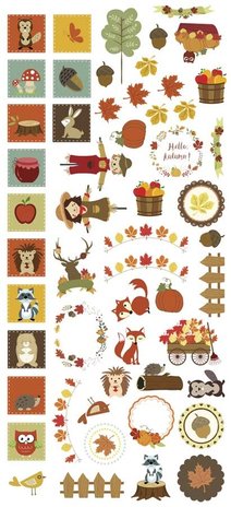 Papers For You Autumn Forest Die Cuts (PFY-3182) (DISCONTINUED) Papers For You Autumn Forest Die Cuts (PFY-3182) (DISCONTINUED)