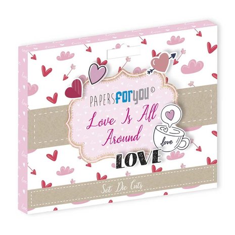 Papers For You Love Is All Around Die Cuts (PFY-3130) (DISCONTINUED) Papers For You Love Is All Around Die Cuts (PFY-3130) (DISCONTINUED)
