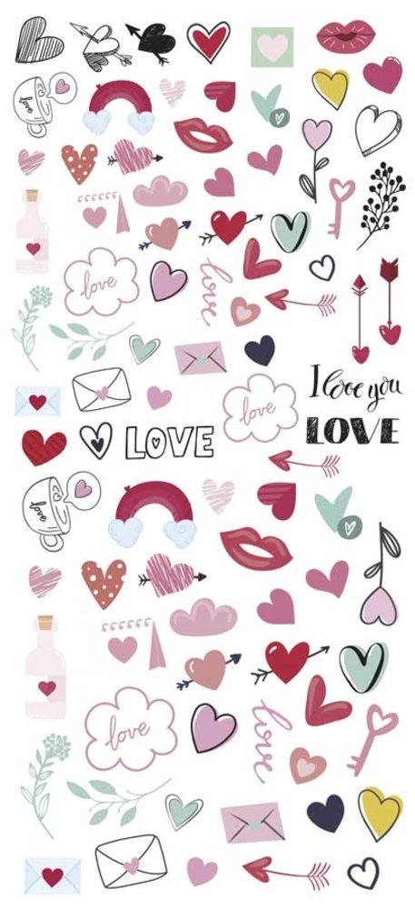 Papers For You Love Is All Around Die Cuts (PFY-3130) (DISCONTINUED) Papers For You Love Is All Around Die Cuts (PFY-3130) (DISCONTINUED)