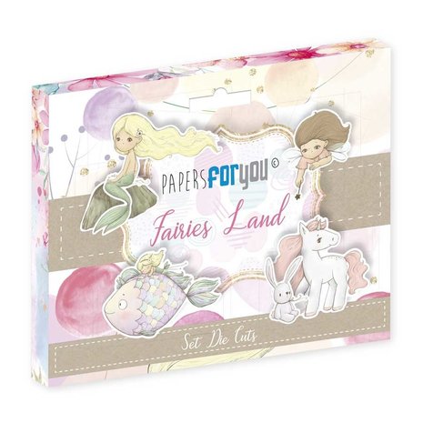 Papers For You Fairies Land Die Cuts (PFY-4133) (OUTLET) Papers For You Fairies Land Die Cuts (PFY-4133) (OUTLET)