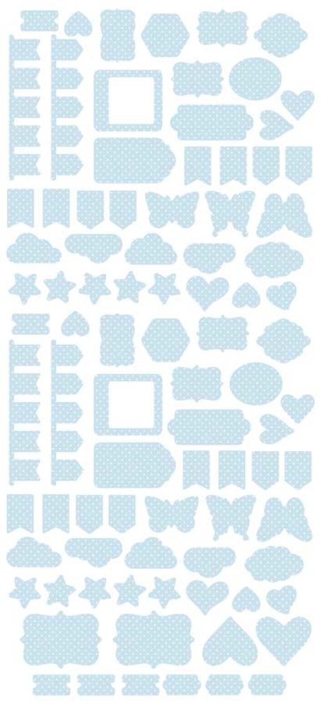Papers For You Basicos Imprescindibles Azul Bebe Die Cuts (PFY-3181) (DISCONTINUED) Papers For You Basicos Imprescindibles Azul Bebe Die Cuts (PFY-3181) (DISCONTINUED)