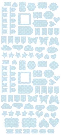 Papers For You Basicos Imprescindibles Azul Bebe Die Cuts (PFY-3181) (DISCONTINUED) Papers For You Basicos Imprescindibles Azul Bebe Die Cuts (PFY-3181) (DISCONTINUED)