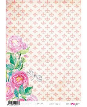 Papers For You Ladies & Flowers A4 Rice Paper (6 pcs) (PFY-2109) (DISCONTINUED)