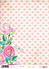 Ladies & Flowers A4 Rice Paper (6 pcs) (PFY-2109) (OUTLET)