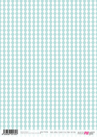 Papers For You Scandi Style Mint Pattern A4 Rice Paper (6 pcs) (PFY-2135) (DISCONTINUED) Papers For You Scandi Style Mint Pattern A4 Rice Paper (6 pcs) (PFY-2135) (DISCONTINUED)