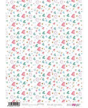 Papers For You Mira Como Floto Hearts A4 Rice Paper (6 pcs) (PFY-2120) (DISCONTINUED)