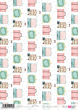 Papers For You Mira Como Floto Travel A4 Rice Paper (6 pcs) (PFY-2118) (DISCONTINUED)