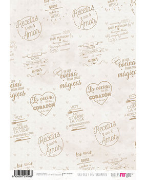 Papers For You Rico Rico Y Con Fundamento A4 Rice Paper (6 pcs) (PFY-2106) (DISCONTINUED)